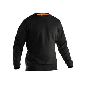 Jobman Mens Two Tone Sweatshirt / Black